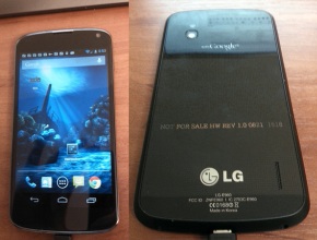 Нови снимки на LG Optimus Nexus плюс повече данни за характеристиките