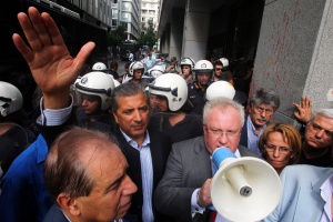 Национална стачка блокира Гърция