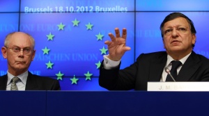 Ромпой иска всички 27 евро лидери да приемат Нобела за мир
