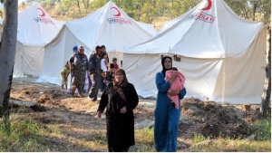 Палатков лагер за сирийци се строи в центъра на Харманли