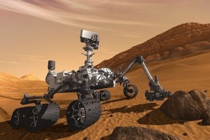 „Кюриосити” откри необичайни бели прашинки на Марс