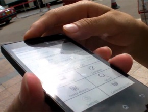 Смартфон с Android и E Ink дисплей