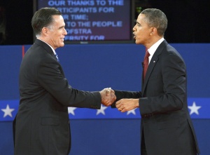 Обама и  Ромни с изравнени рейтинги