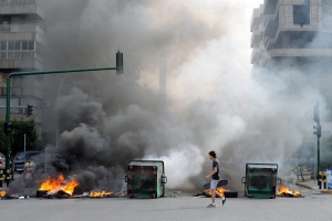 Ожесточен картечен обстрел събуди Бейрут