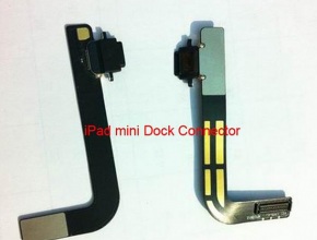 Снимки на конекторите на iPad mini и подобрената версия на iPad 3