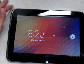 Кратко видео на Google Nexus 10