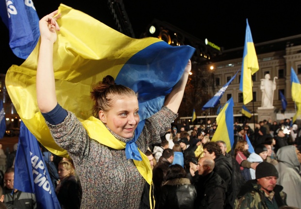 Управляващите в Украйна засега печелят 35% от гласовете за парламент