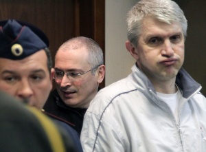 Платон Лебедев на свобода през юли 2013 г.