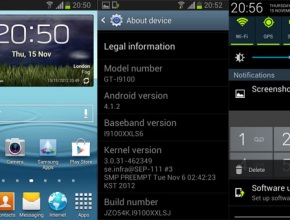 Появи се тестова версия на Android 4.1.2 за Samsung Galaxy S II