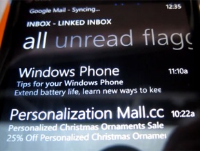 Проблем с Gmail и Windows Phone 8