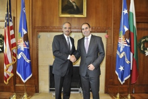 Цветанов се срещна с главния прокурор на САЩ Ерик Холдър