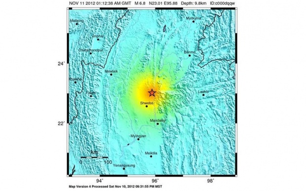 Силно земетресение в Мианмар взе жертви
