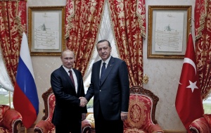 Путин пристигна в Турция за среща с Ердоган