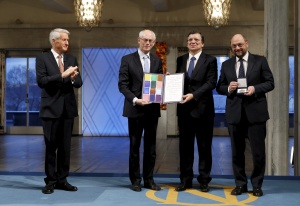 ЕС получи Нобеловата награда за мир