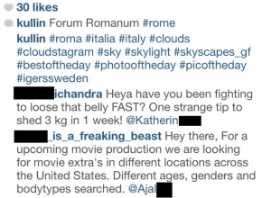 Instagram работи по проблема със спама