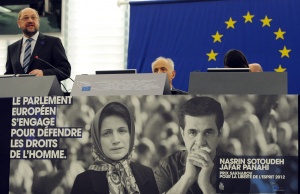 ЕП връчи наградата „Сахаров" на ирански активисти