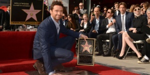 Звездата на Хю Джакман блесна на Алеята на славата