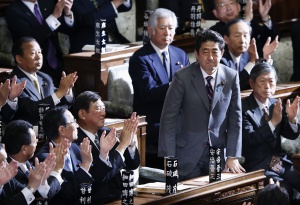 Шиндзо Абе получи одобрението на депутатите за премиер на Япония