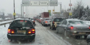 Засилен трафик за влизане в София след празниците