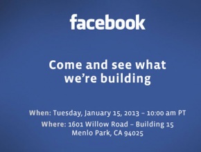 Facebook подготвя нещо на 15 януари