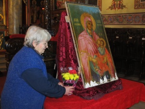Чудотворна икона на кърмещата Богородица отиде в Русе