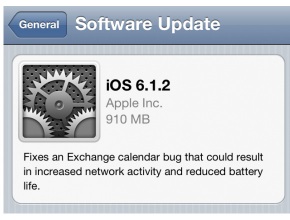 Apple пусна поправка и за проблема с Microsoft Exchange при iOS 6.1