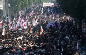 60 000  гърци протестират в Атина
