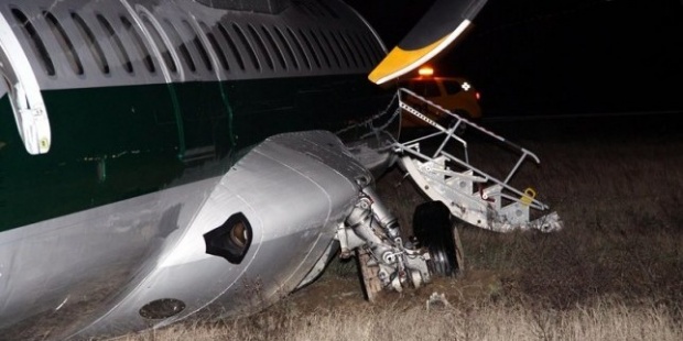 Самолет излезе от пистата в Рим; шестима са пострадали