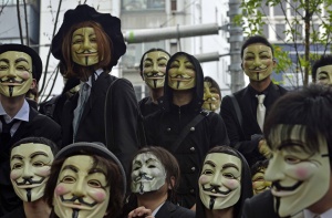 Анонимните хакнаха сайта на управляващите в Македония
