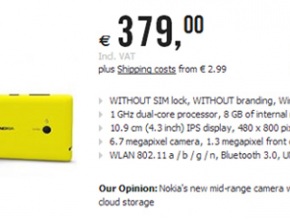 Предварителните заявки за Lumia 520 и 720 започнаха при цени от 199 и 379 евро