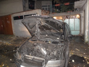 Запалиха колите на бизнесмен от Хасково