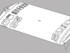 Apple патентова телефон с извит дисплей