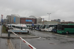 Над 50 автобуса докараха симпатизанти на ГЕРБ в София