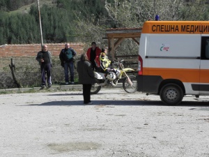 Мотоциклетист влезе в „Пирогов“ с два счупени прешлена