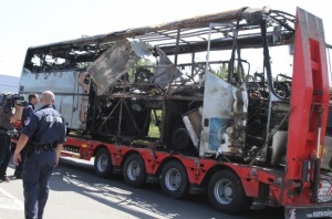 Възстановка на атентата в Бургас с автобуси, купени от Европол