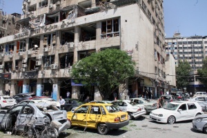 Най-малко петима загинали при експлозията в Дамаск