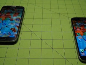 Видео сравнява двете версии на Samsung Galaxy S4, разликата е малка