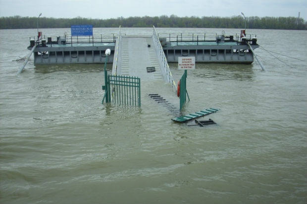 Дунав плаши Силистра с наводнение