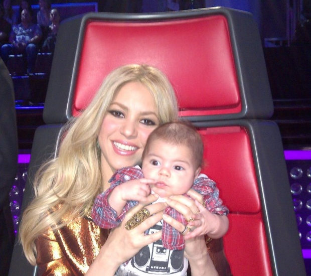 Шакира заведе бебето си в риалити шоу