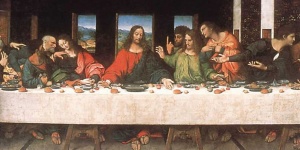 На Велики четвъртък Христос провежда Тайната вечеря