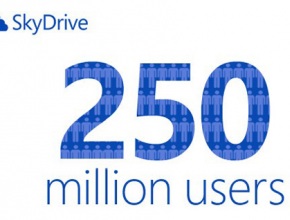 SkyDrive вече има 250 милиона потребители