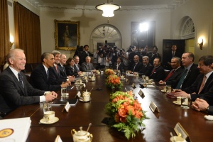 Обама и Ердоган обсъждат Сирия