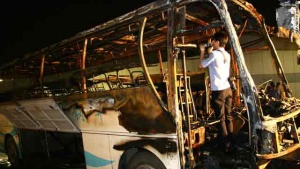 Пожар на автобус взе 42 жертви в Китай