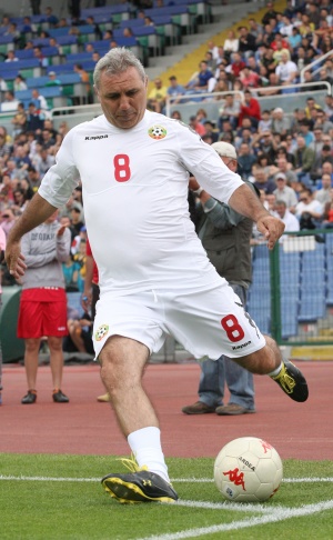 Стоичков проведе първата тренировка на ЦСКА