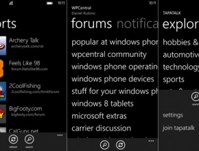 Tapatalk скоро с версия за Windows Phone
