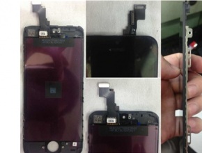 Снимки на компоненти от  дисплея на iPhone 5S