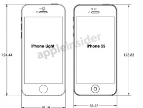 Скици на евтиния iPhone и iPhone 5S
