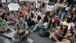 Протестиращи блокираха прохода Шипка