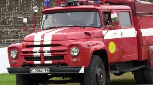 Пожарна катастрофира насред потопа в Кубрат