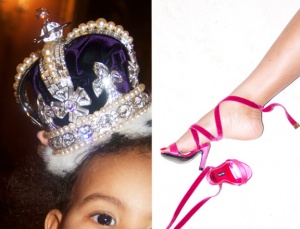 Дъщерята на Бионсе носи високи токчета на Том Форд